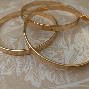 Set of 3 Bangle Bracelets